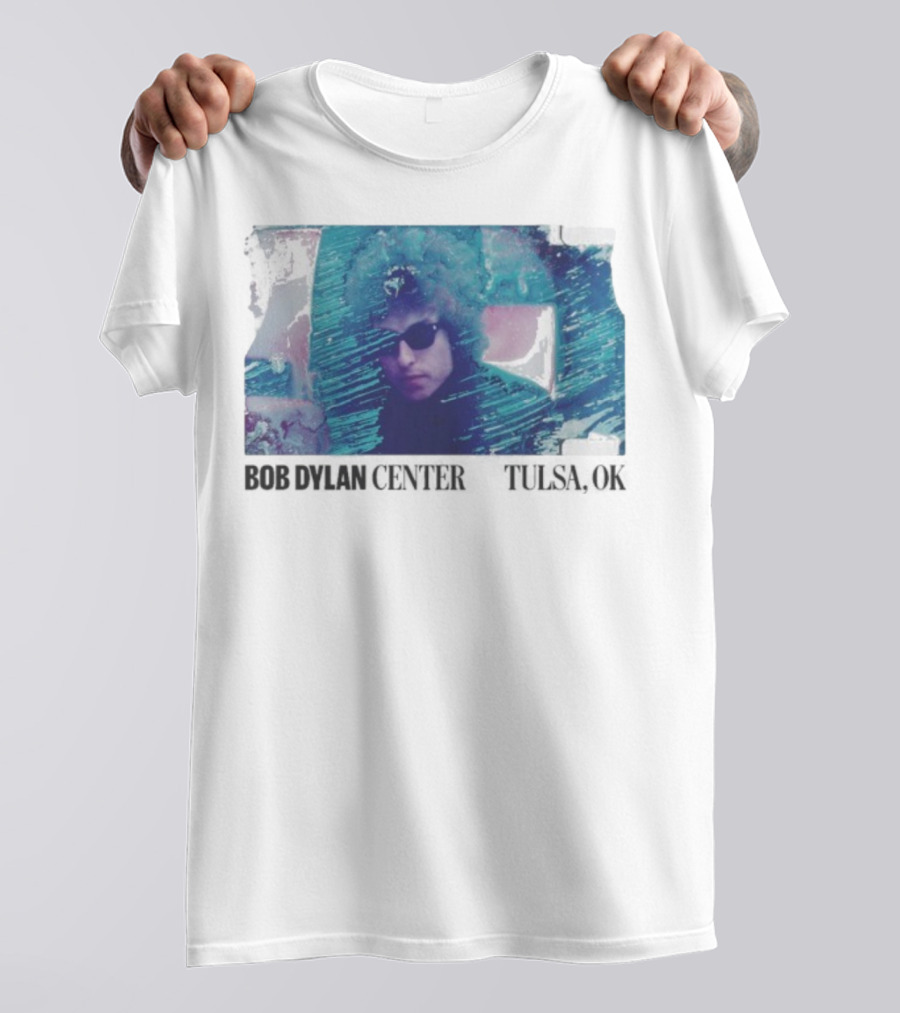 Bob Dylan Europe 1966 Tulsa OK Tour Vintage Style Photo T-Shirt