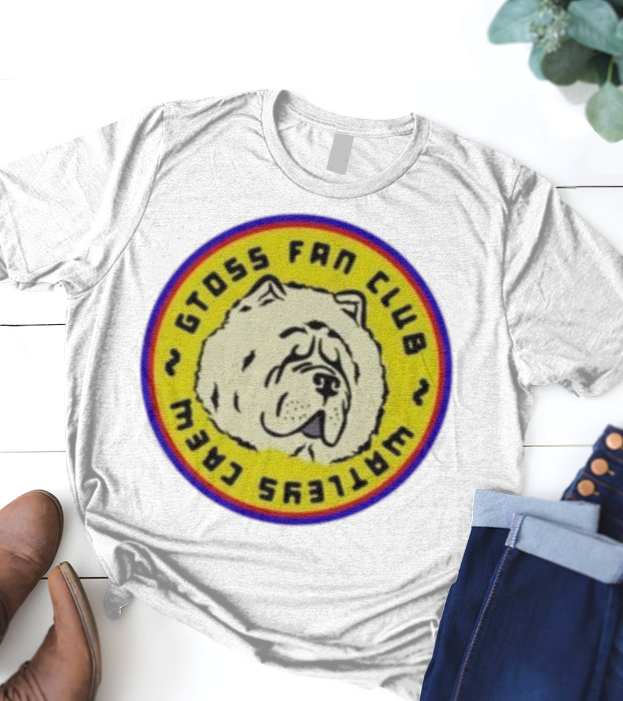 GToss Fan Club Watleys Crew Dog Emblem T-Shirt