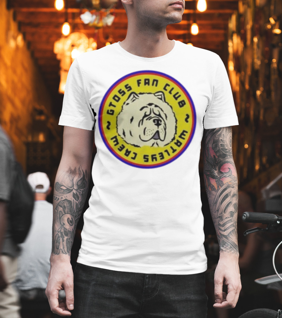 GToss Fan Club Watleys Crew Dog Emblem T-Shirt
