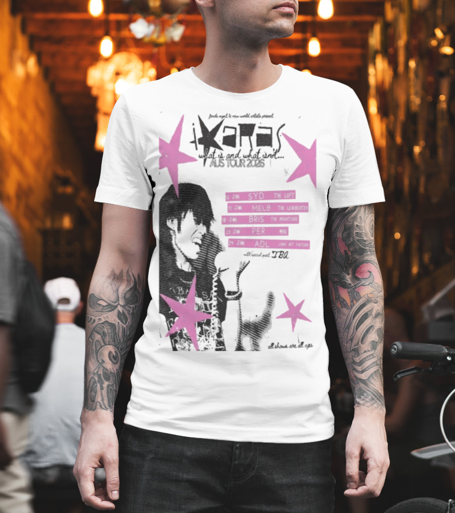 Ixara AUS Tour 2026 June Dates SYD MELB BRIS PER ADL T-Shirt