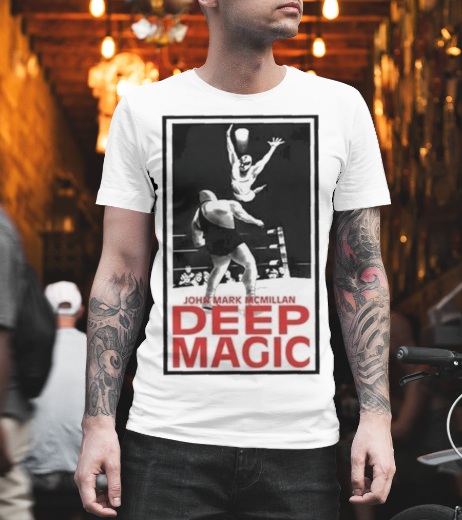 John Mark McMillan Deep Magic Wrestling Illustration T-Shirt