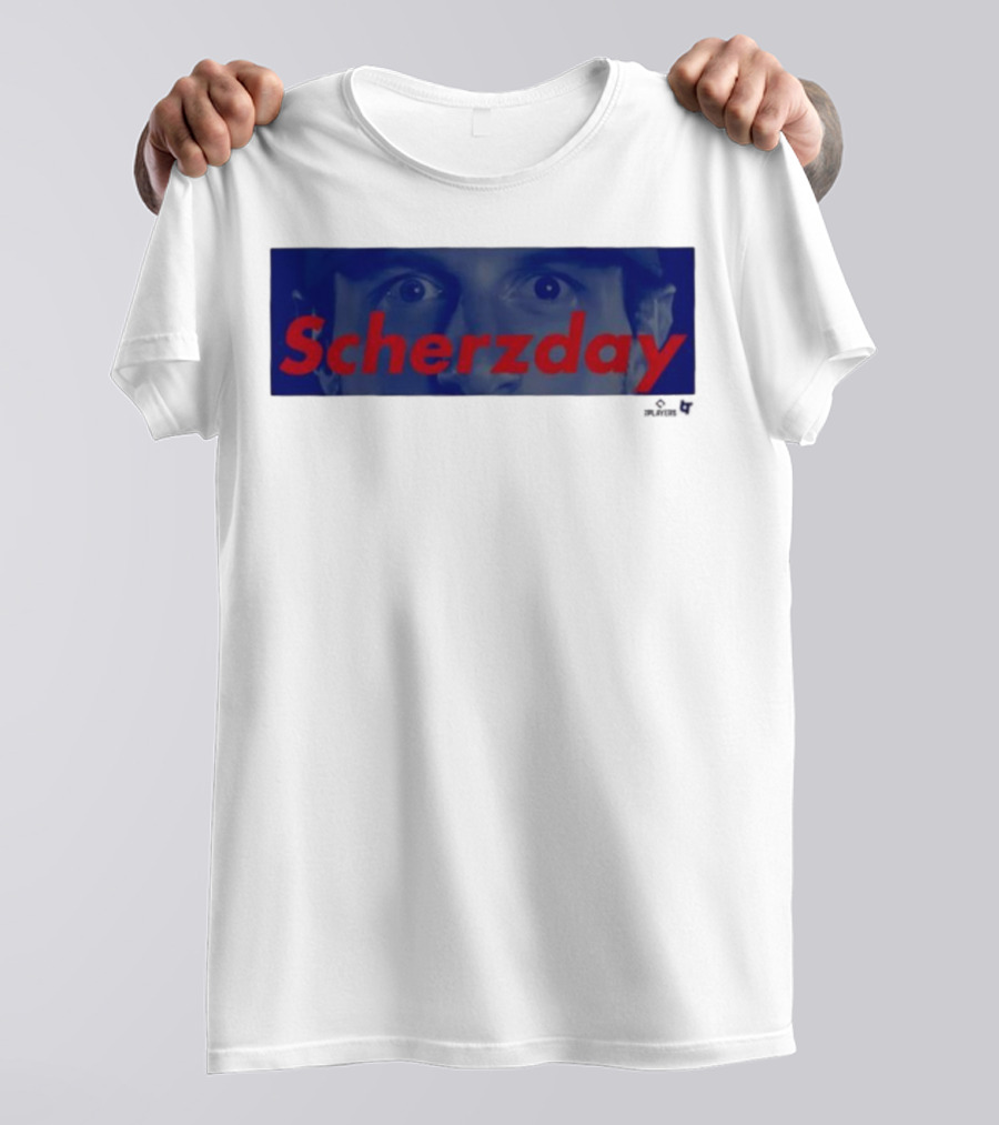 Max Scherzer Scherzday Eyes Toronto Blue Jays T-Shirt
