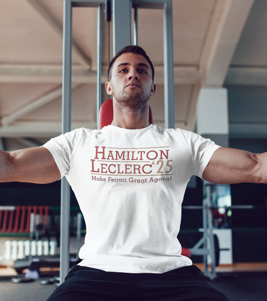 Hamilton Leclerc 2025 Make Ferrari Great Again T-Shirt