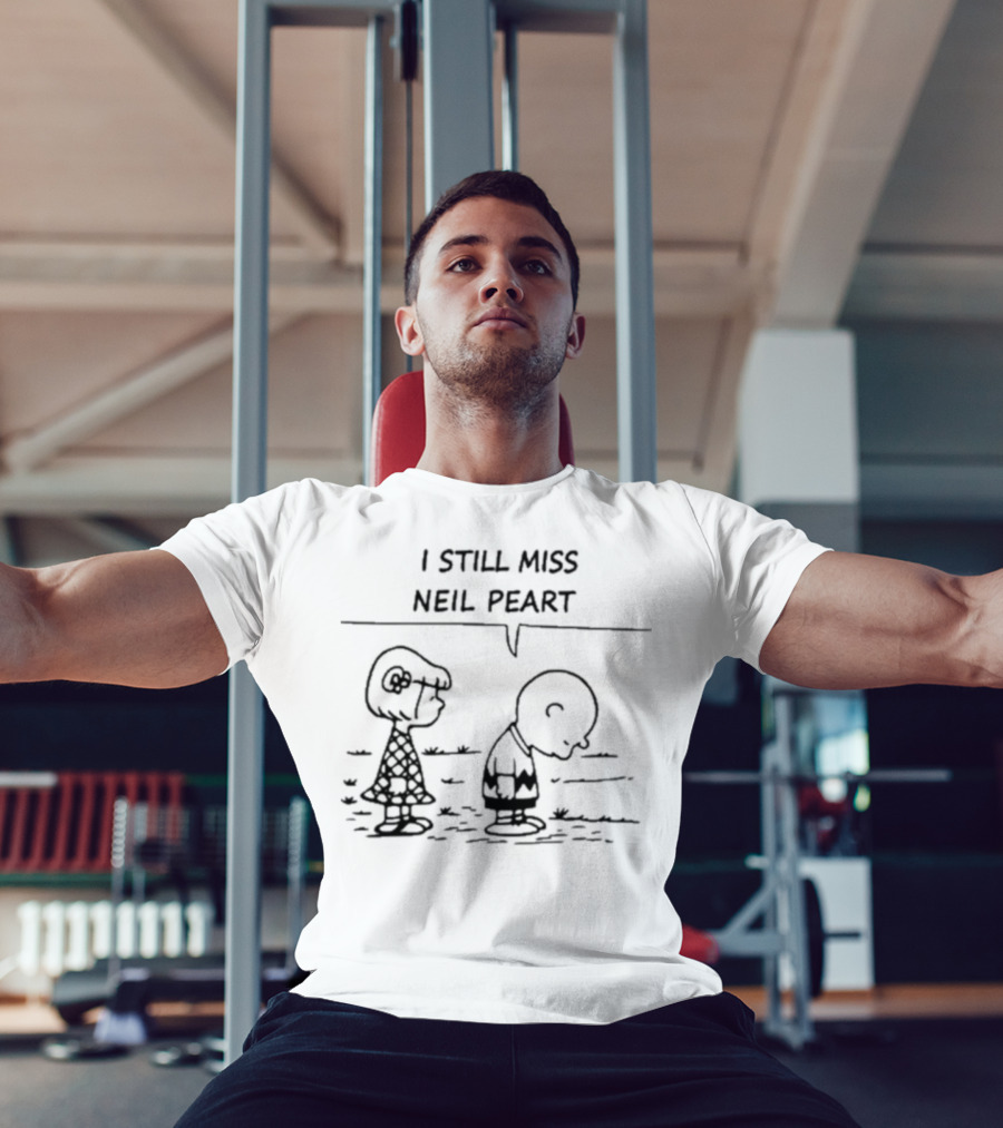 Charlie Brown Lucy Peanuts I Still Miss Neil Peart T-Shirt