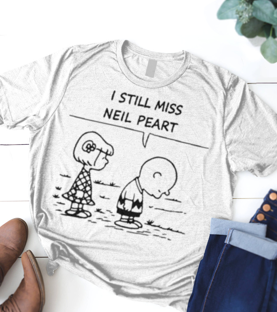 Charlie Brown Lucy Peanuts I Still Miss Neil Peart T-Shirt