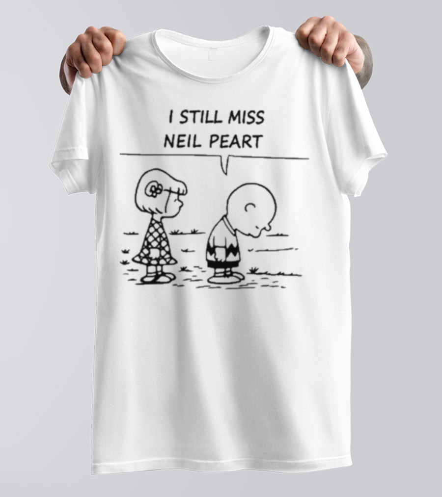 Charlie Brown Lucy Peanuts I Still Miss Neil Peart T-Shirt