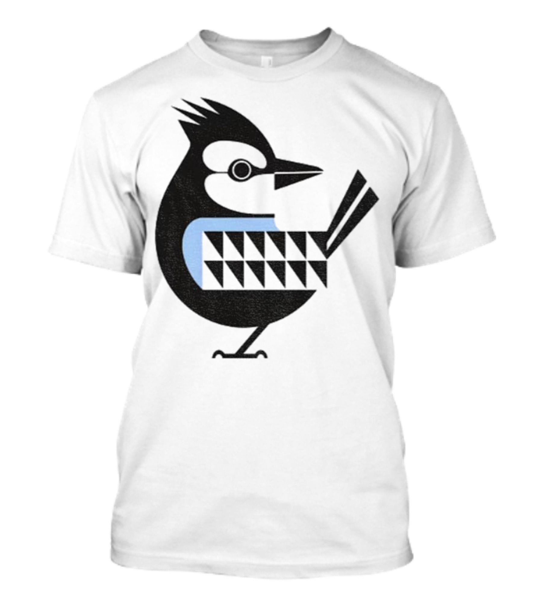 Toronto Blue Jays Retro Blue Bird Baseball Illustration T-Shirt