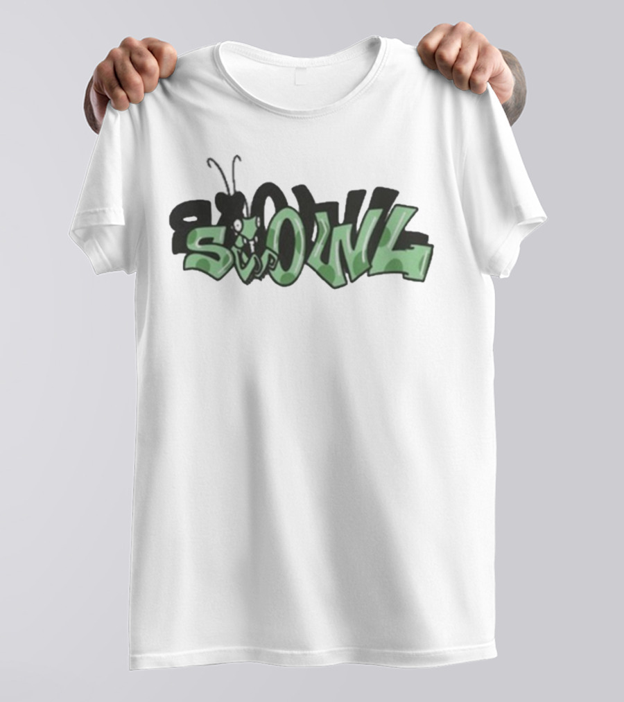 Scowl Fall Tour 2025 Praying Mantis Graffiti Style T-Shirt