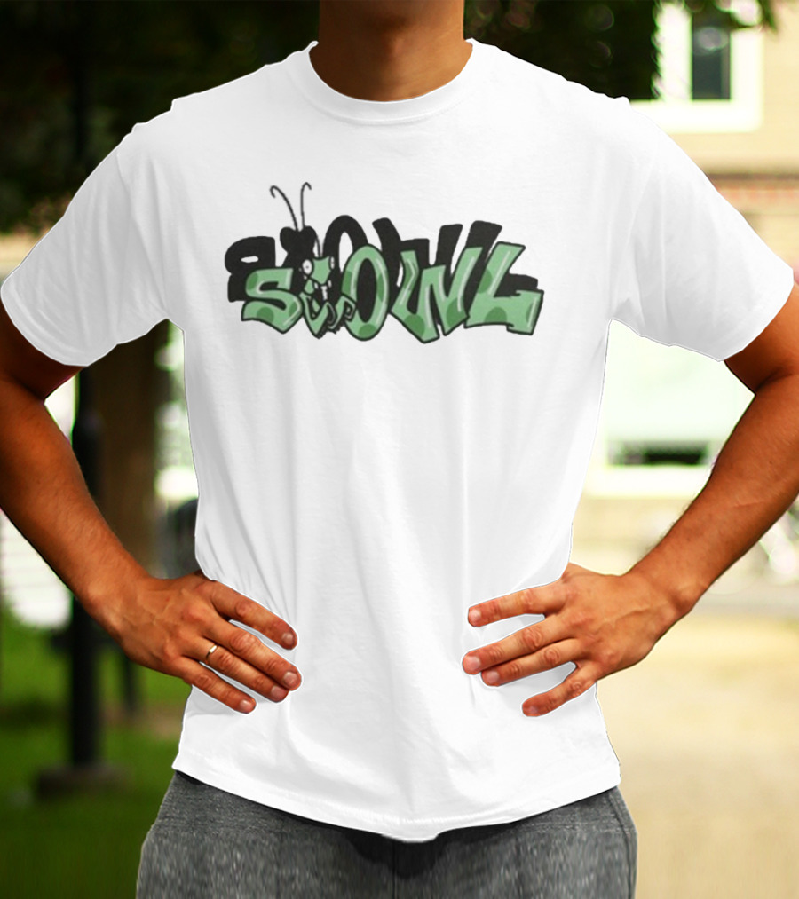 Scowl Fall Tour 2025 Praying Mantis Graffiti Style T-Shirt