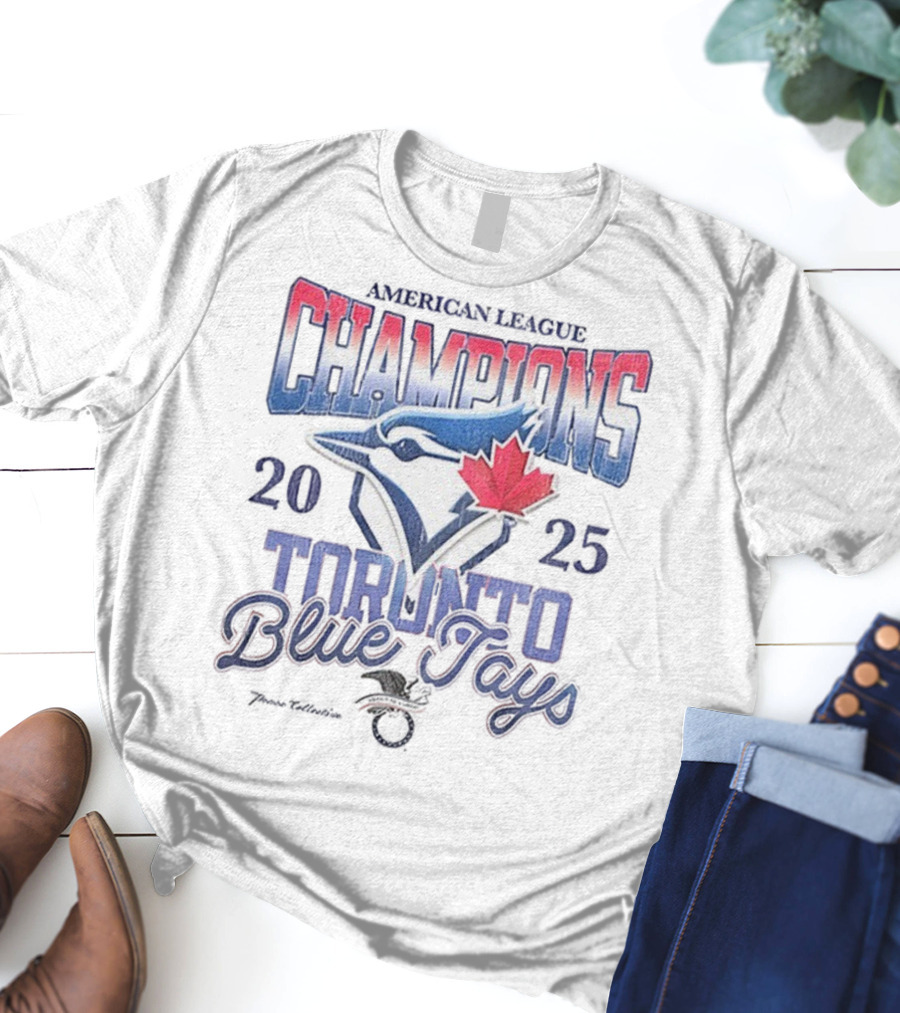 Toronto Blue Jays American League Champions 2025 Vintage T-Shirt
