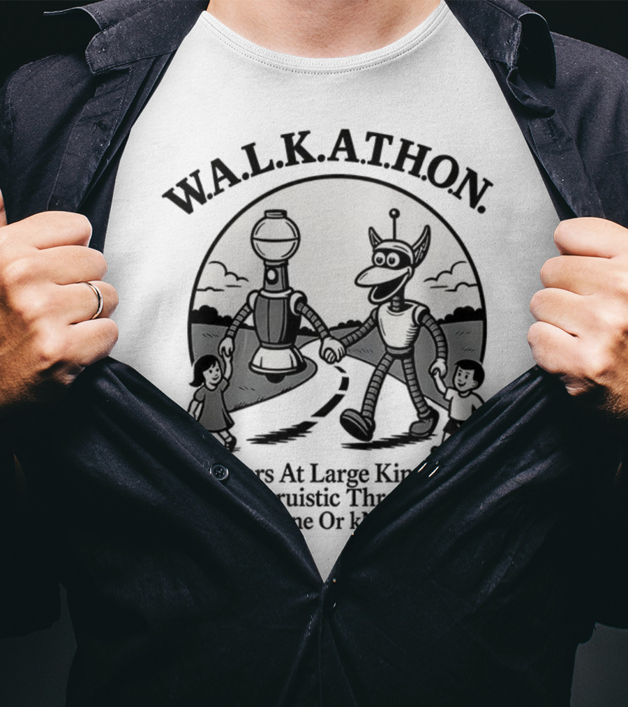 W.A.L.K.A.T.H.O.N. Walkers At Large Kinetically Altruistic Through Hygiene Or Knowledge T-Shirt