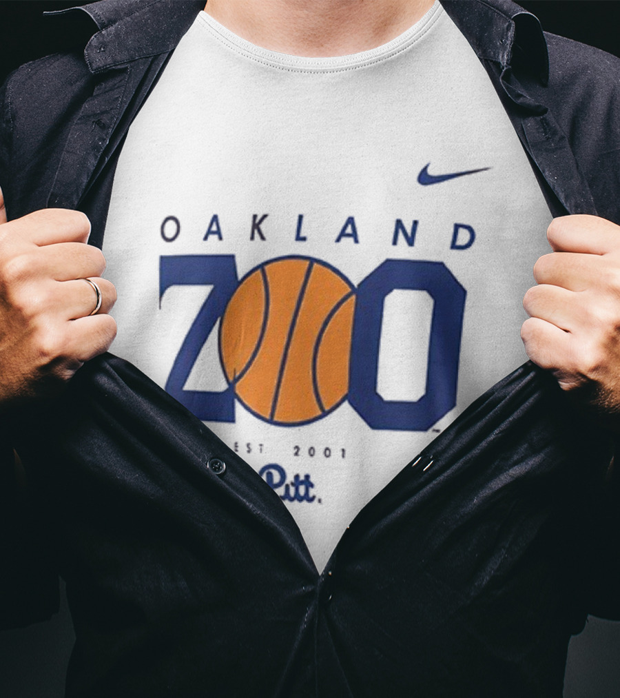 Pitt Oakland Zoo Basketball 2025 Est 2001 Nike T-Shirt