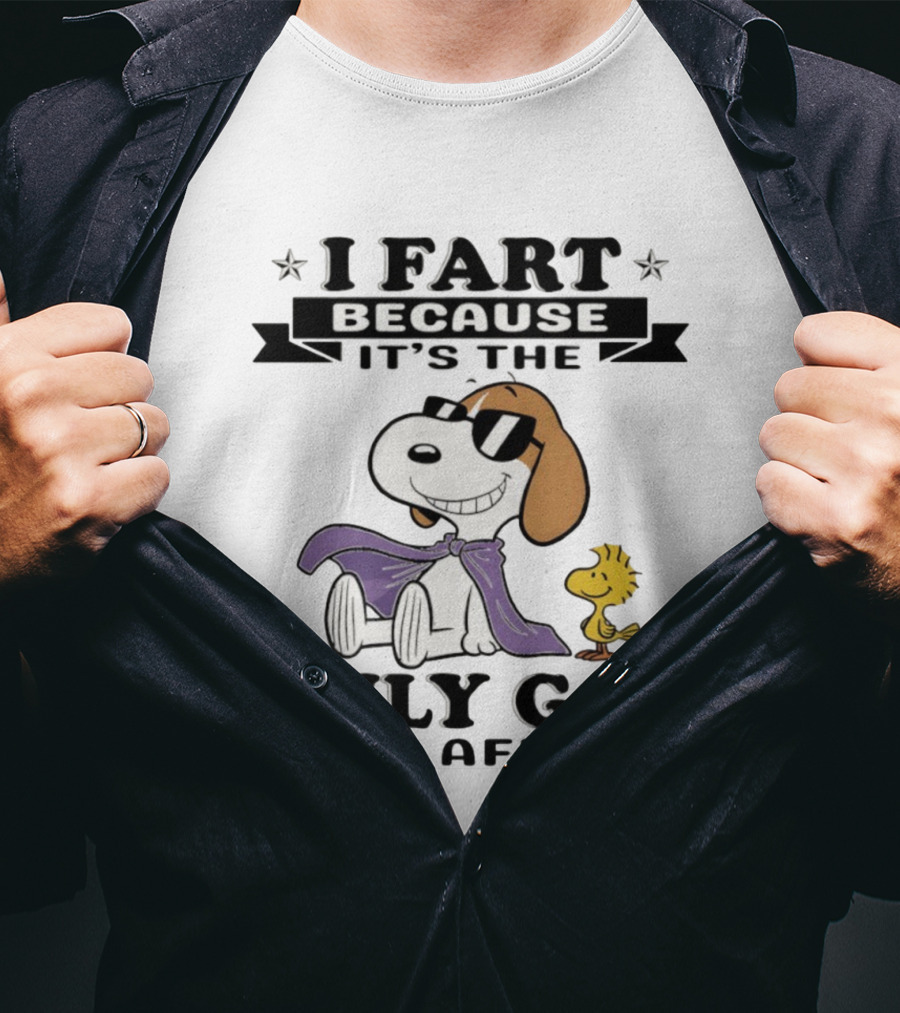 Snoopy Woodstock I Fart Because It’s The Only Gas I Can Afford T-Shirt