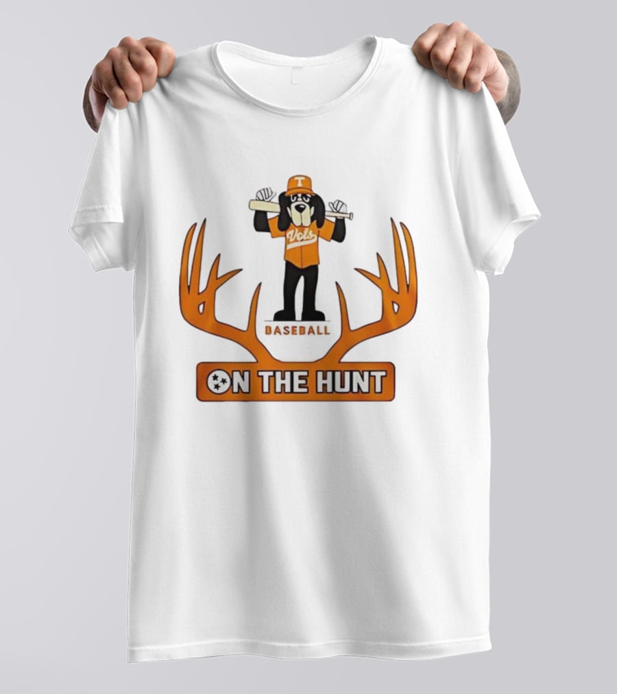 Tennessee Volunteers Baseball Vols On The Hunt T-Shirt