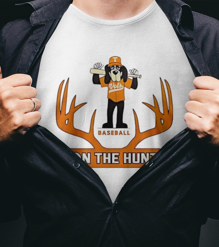 Tennessee Volunteers Baseball Vols On The Hunt T-Shirt