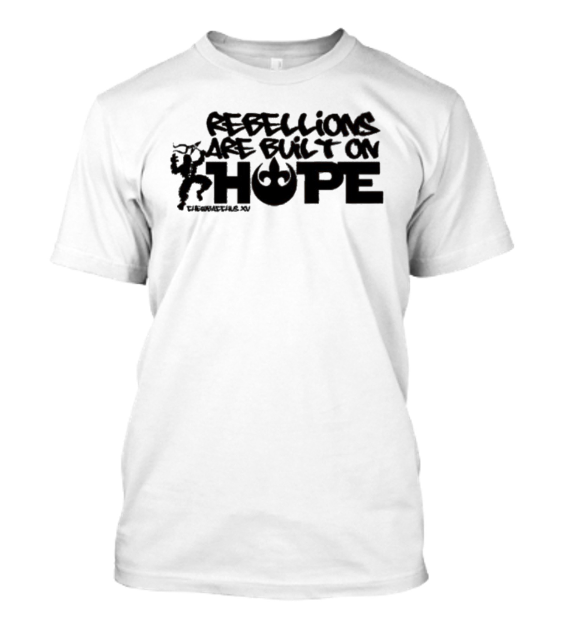 Chewbacchus Rebellions Are Built On Hope Fleur De Lis Mardi Gras Theme T-Shirt