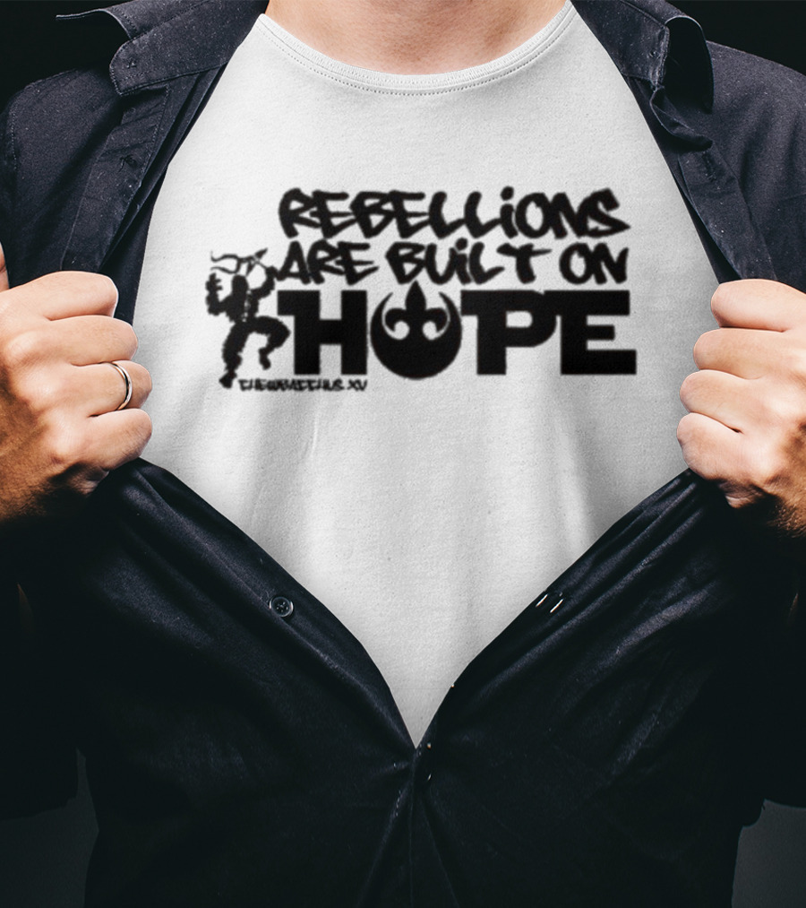 Chewbacchus Rebellions Are Built On Hope Fleur De Lis Mardi Gras Theme T-Shirt