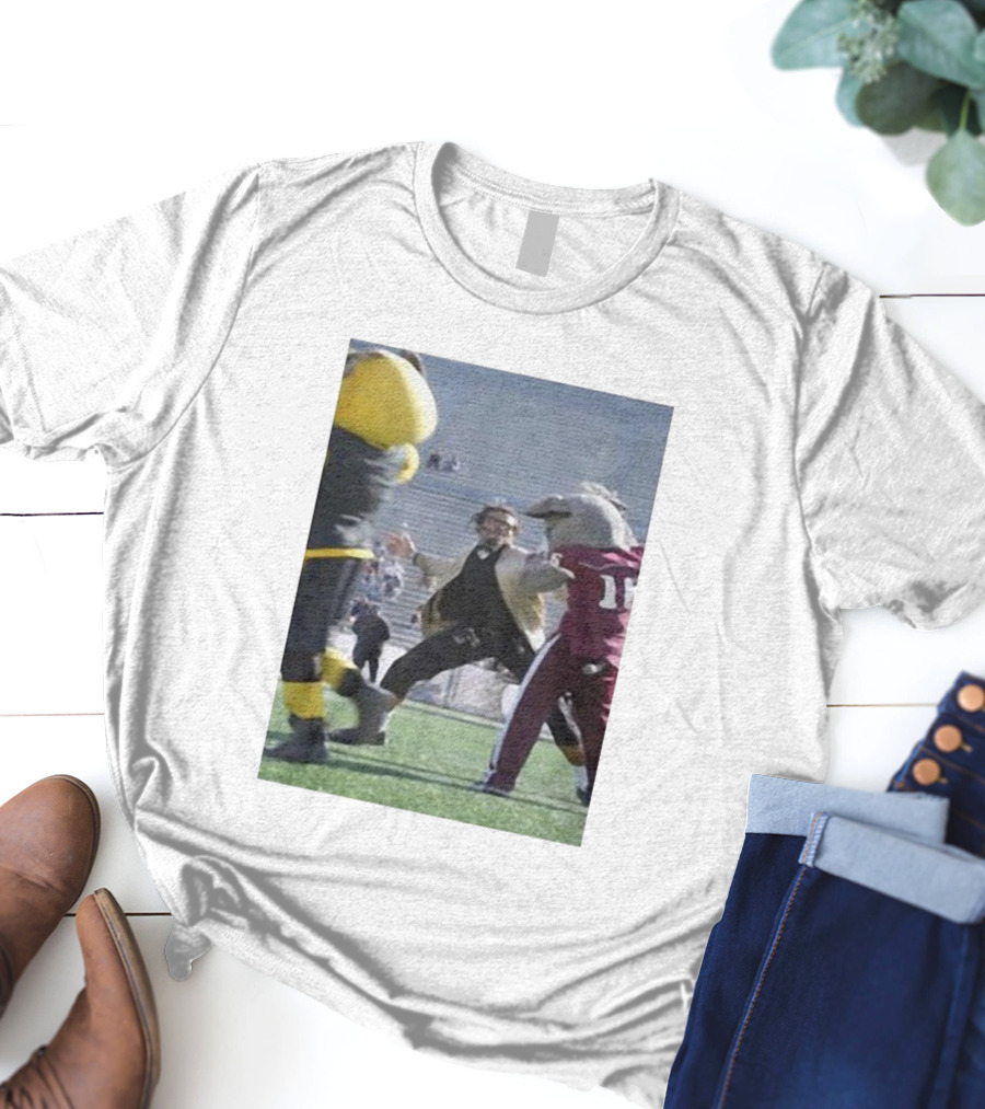 Cam Newton Versus Alabama Crimson Tide Mascot Sports Encounter T-Shirt