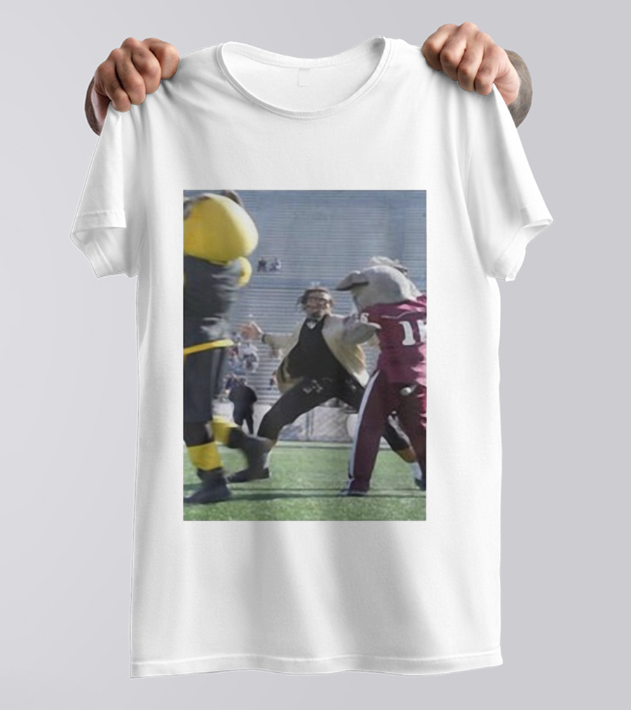 Cam Newton Versus Alabama Crimson Tide Mascot Sports Encounter T-Shirt