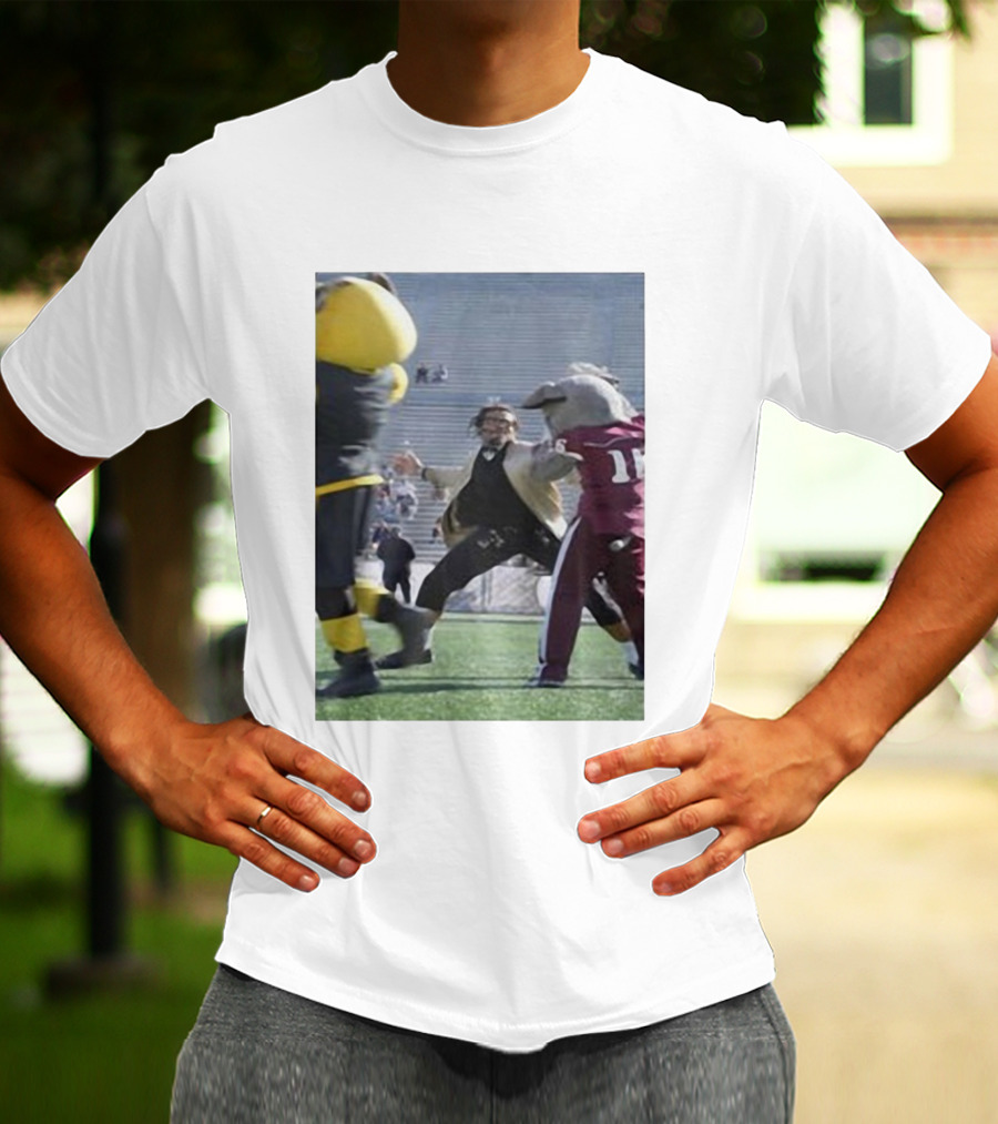 Cam Newton Versus Alabama Crimson Tide Mascot Sports Encounter T-Shirt
