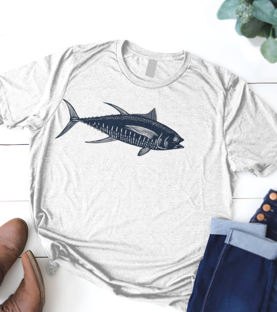 Dustin Lynch Fish In The Sea Charters Blue In The Sky Ocean Adventure T-Shirt