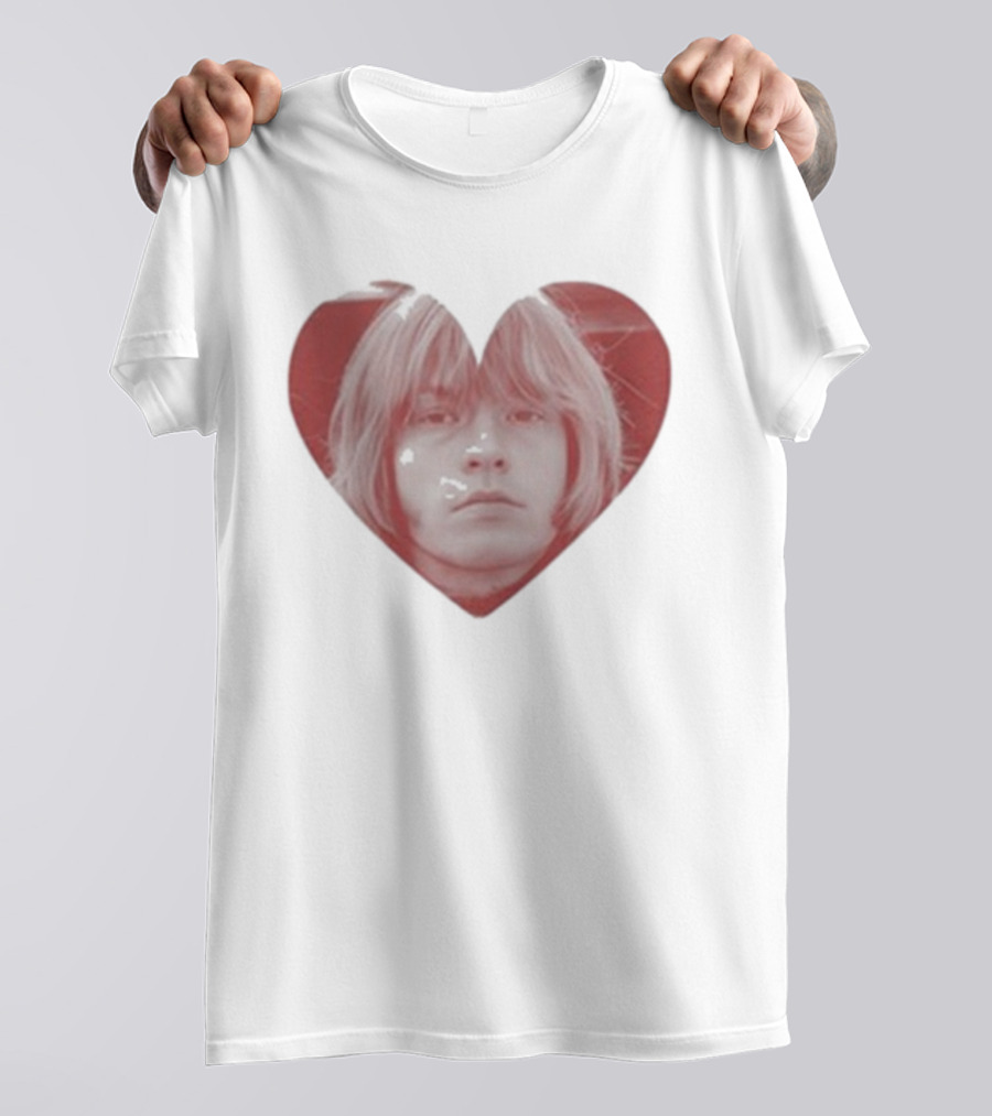 Fuct Satanic Majesty Boyfriend Vintage Heart Portrait T-Shirt