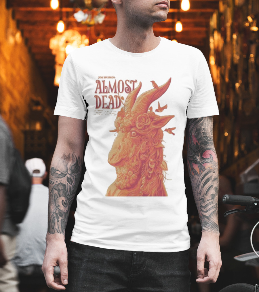 Joe Russo’s Almost Dead Oct 24 2025 Oakland CA Almost Dead Goat T-Shirt
