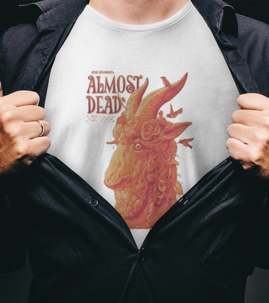 Joe Russo’s Almost Dead Oct 24 2025 Oakland CA Almost Dead Goat T-Shirt