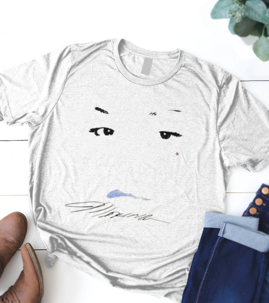 Marina Eyes Lips Abstract Signature Style T-Shirt