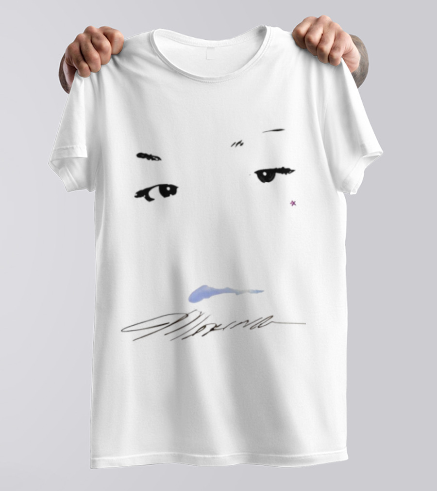 Marina Eyes Lips Abstract Signature Style T-Shirt