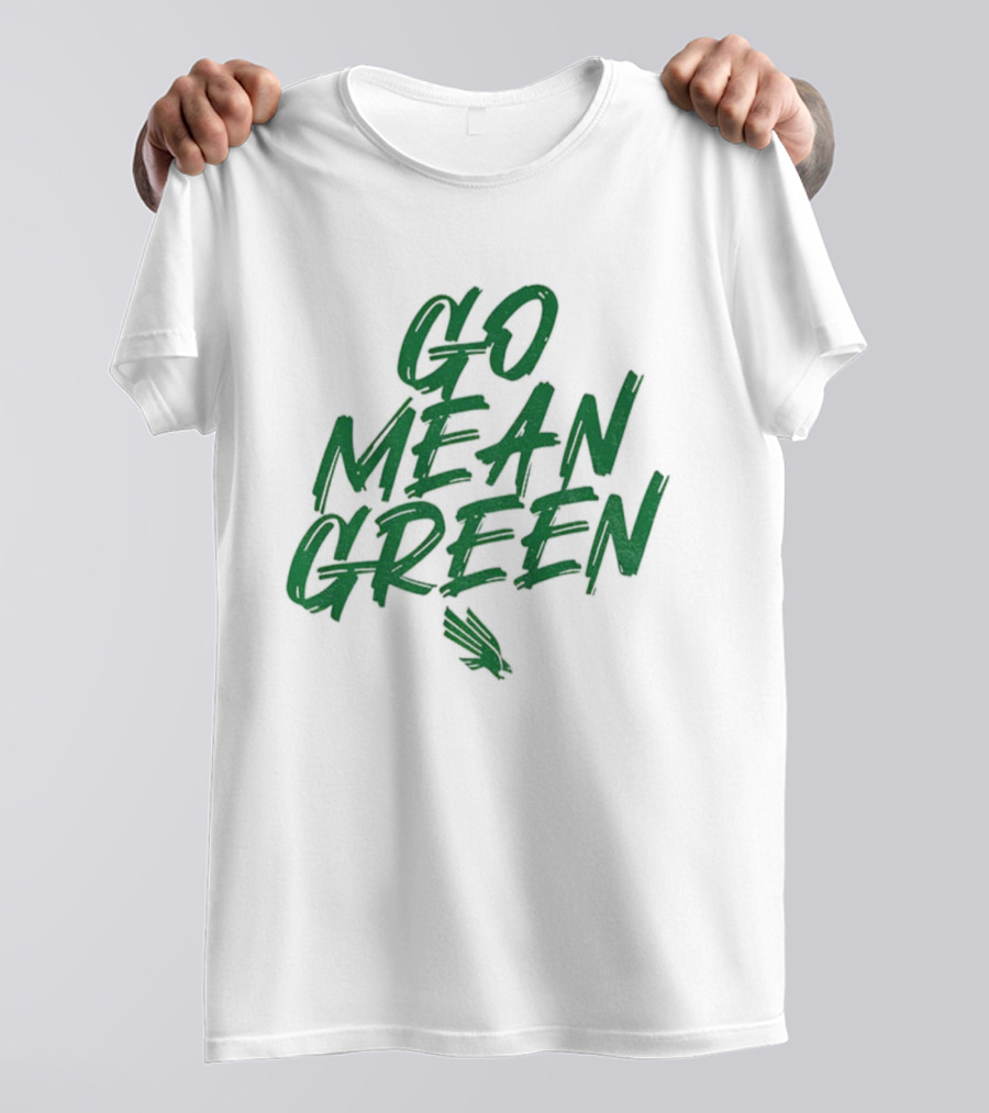 UNT North Texas Go Mean Green Spirit T-Shirt