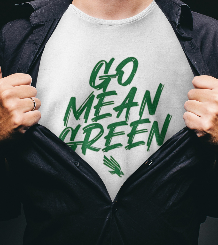 UNT North Texas Go Mean Green Spirit T-Shirt