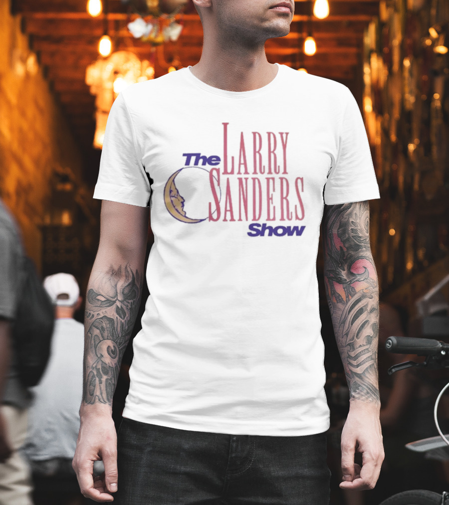 The Larry Sanders Show Crescent Moon Logo T-Shirt