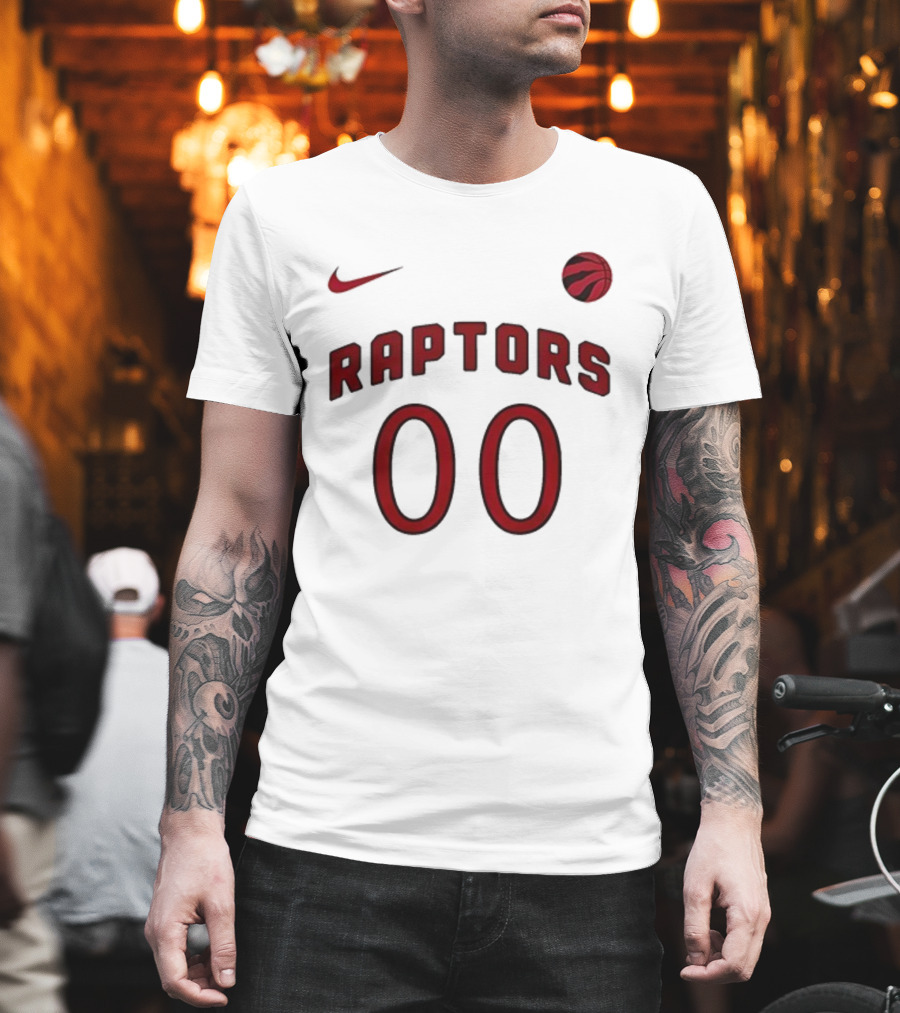 Nike Raptors 00 Toronto Basketball Mascot T-Shirt