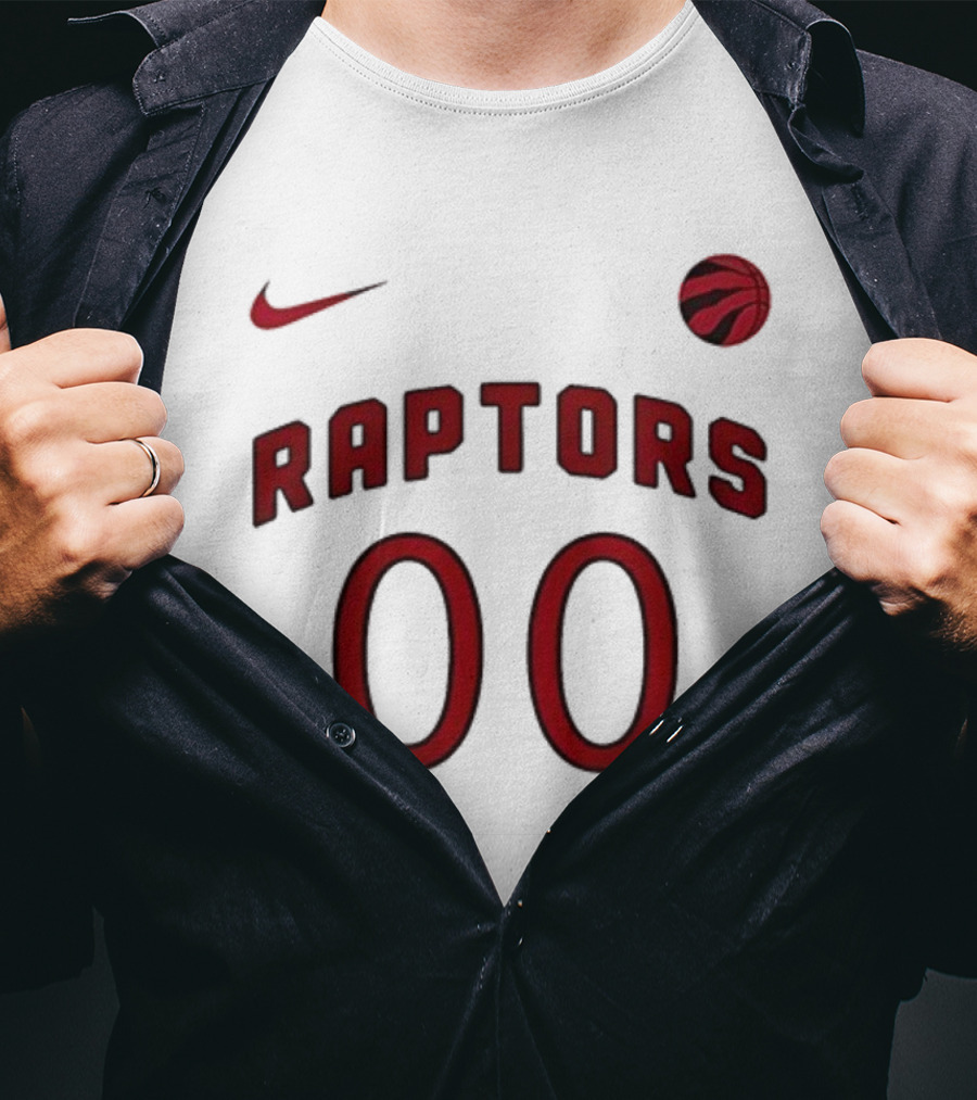 Nike Raptors 00 Toronto Basketball Mascot T-Shirt