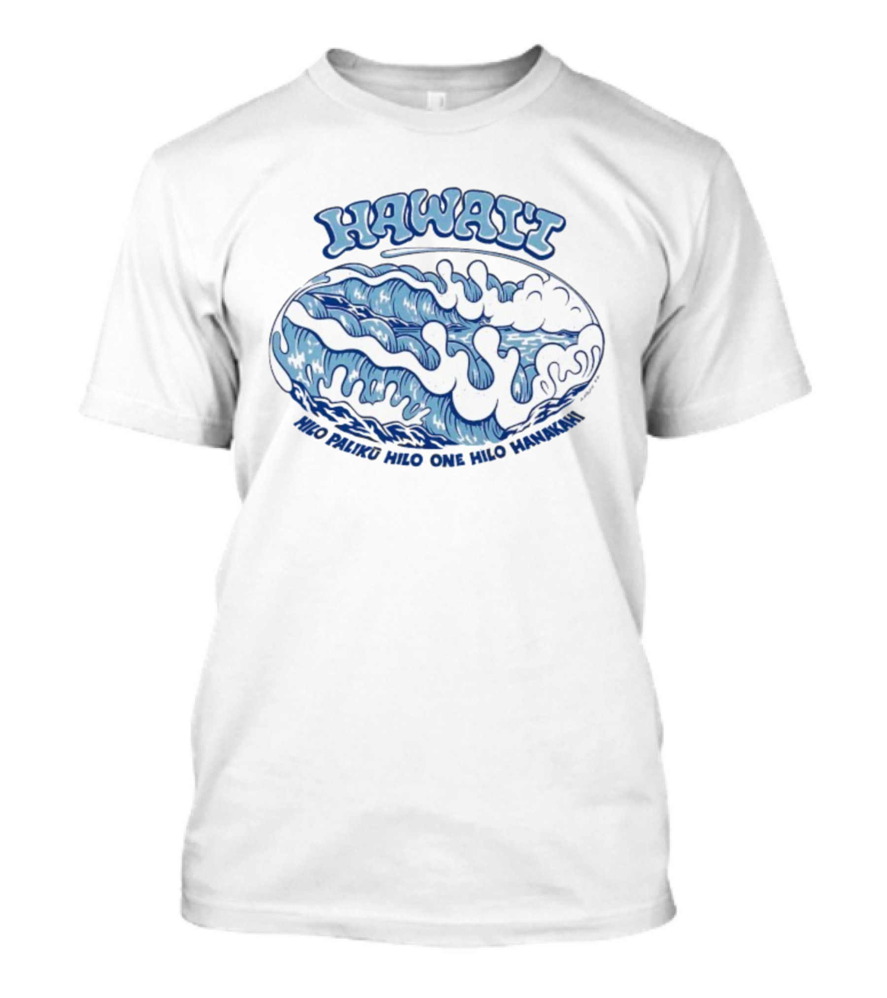 Aaron Kai Hilo Hawaii Surf Waves Hilo Paliku Hilo One Hilo Hanakahi T-Shirt