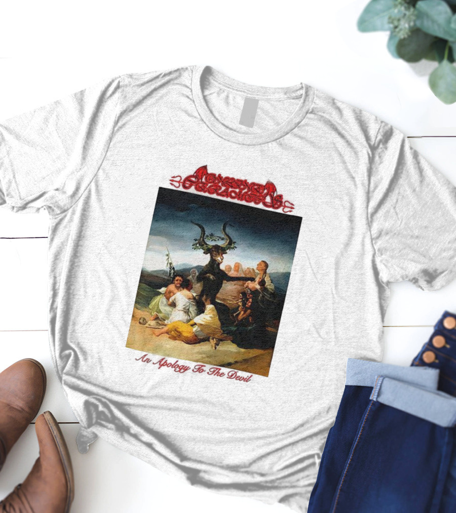 Apology To The Devil Witches’ Sabbath Halloween T-Shirt