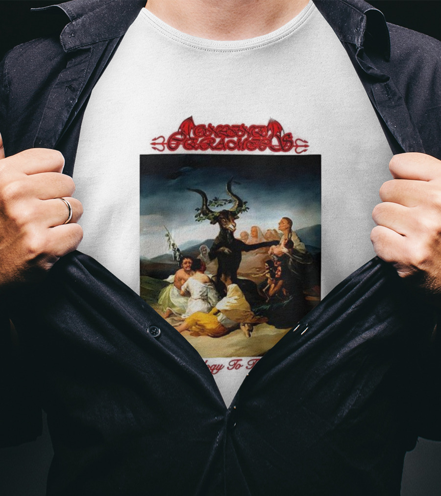 Apology To The Devil Witches’ Sabbath Halloween T-Shirt