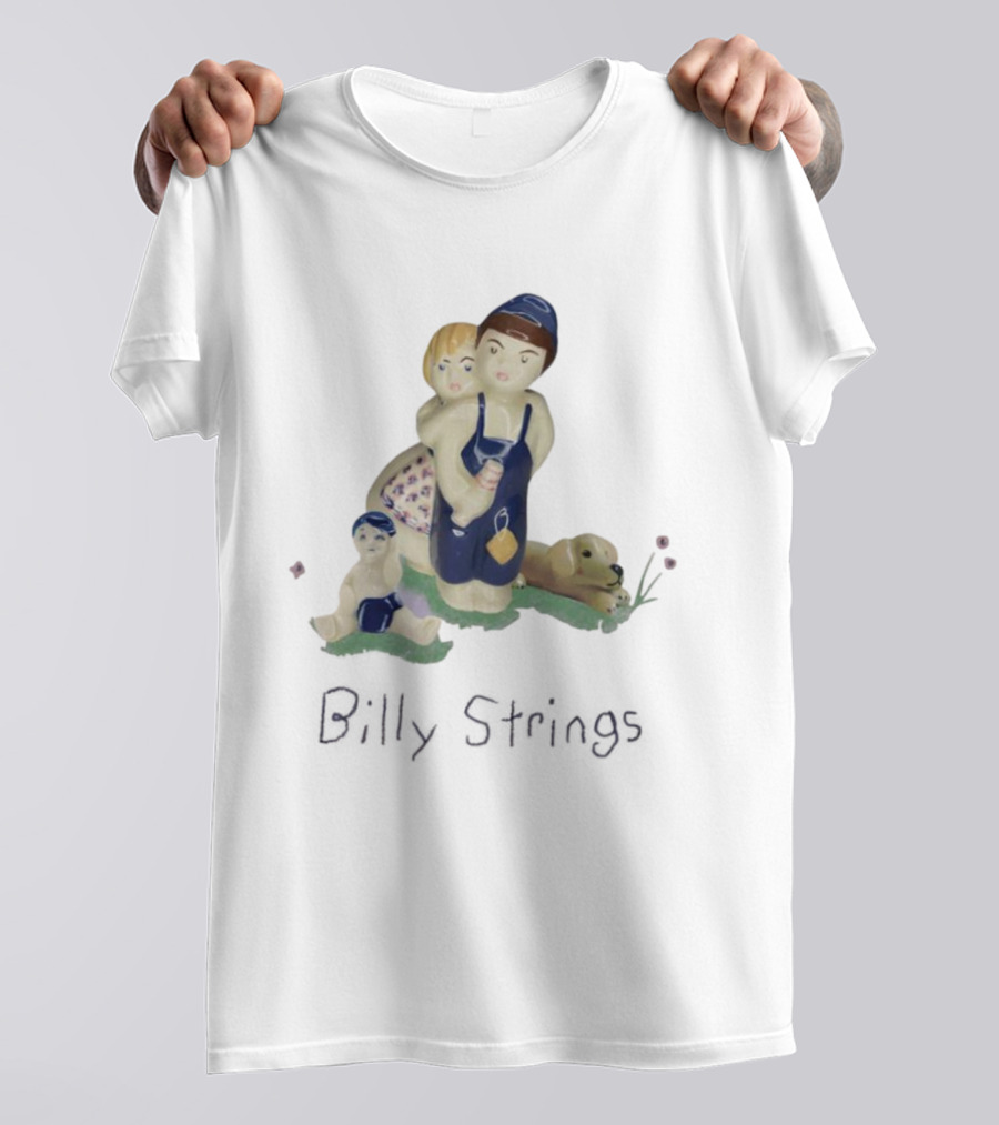 Billy Strings The Family Strings Figurine Style T-Shirt