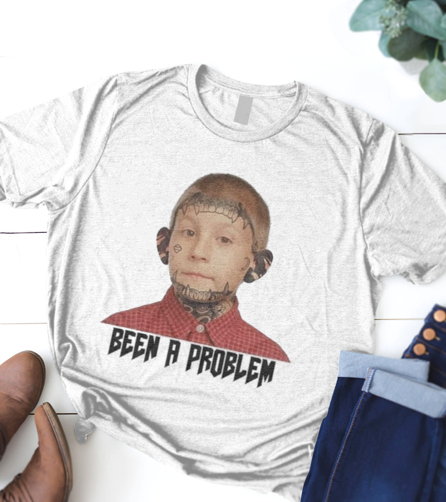 Caskey Tattoo Face Been A Problem T-Shirt