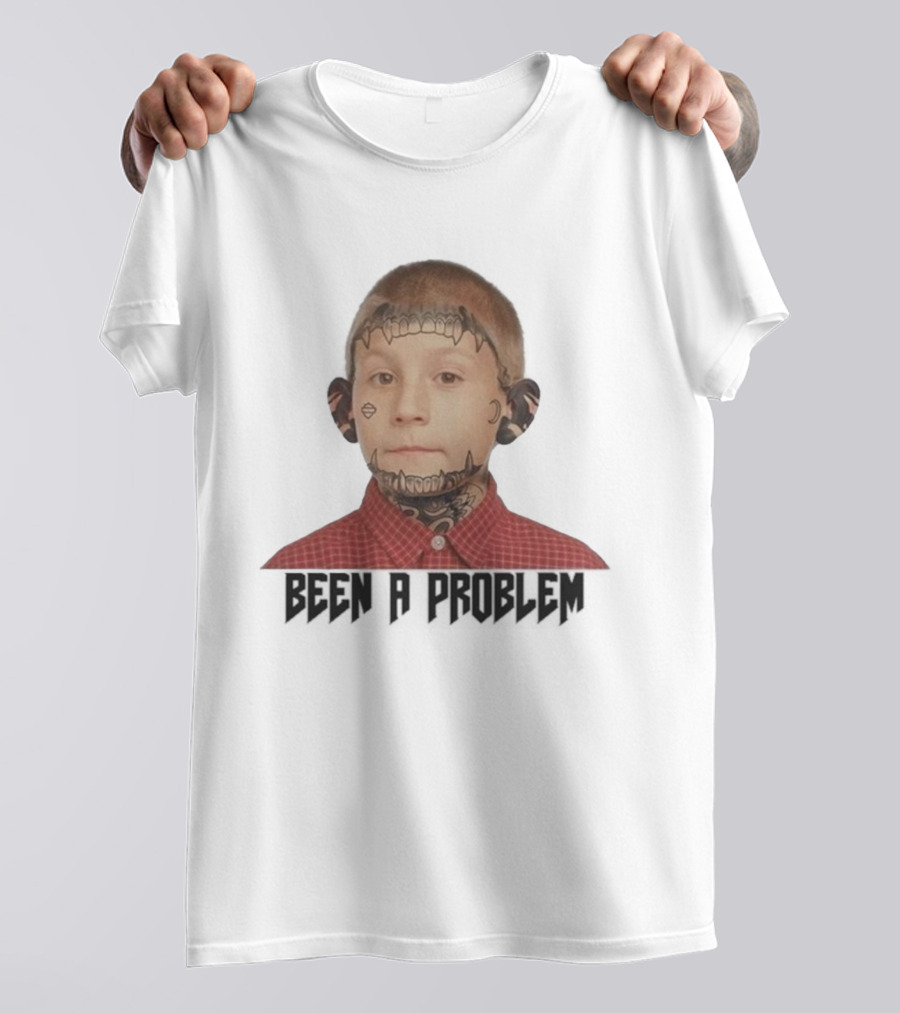 Caskey Tattoo Face Been A Problem T-Shirt