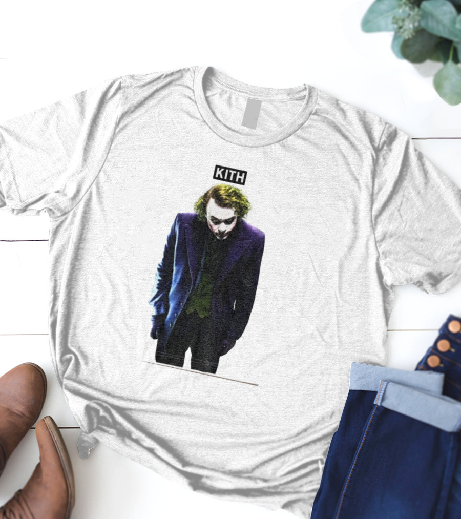 Dodgers Batman Kith Joker Collaboration T-Shirt