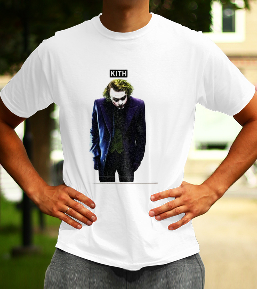 Dodgers Batman Kith Joker Collaboration T-Shirt