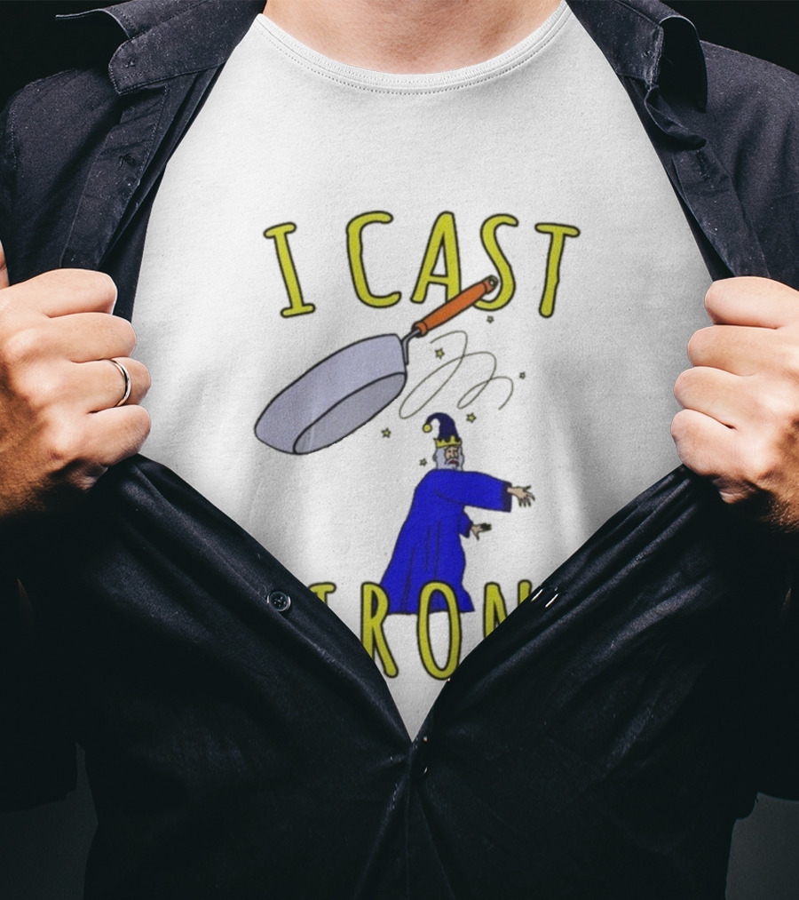 I Cast Iron Wizard With Magic Pan T-Shirt