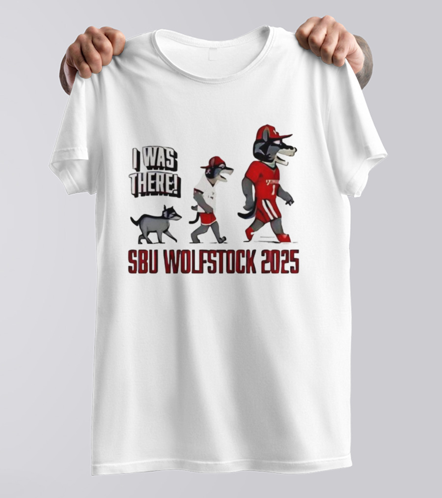 I Was There SBU Wolfstock 2025 Festival Event Celebration T-Shirt