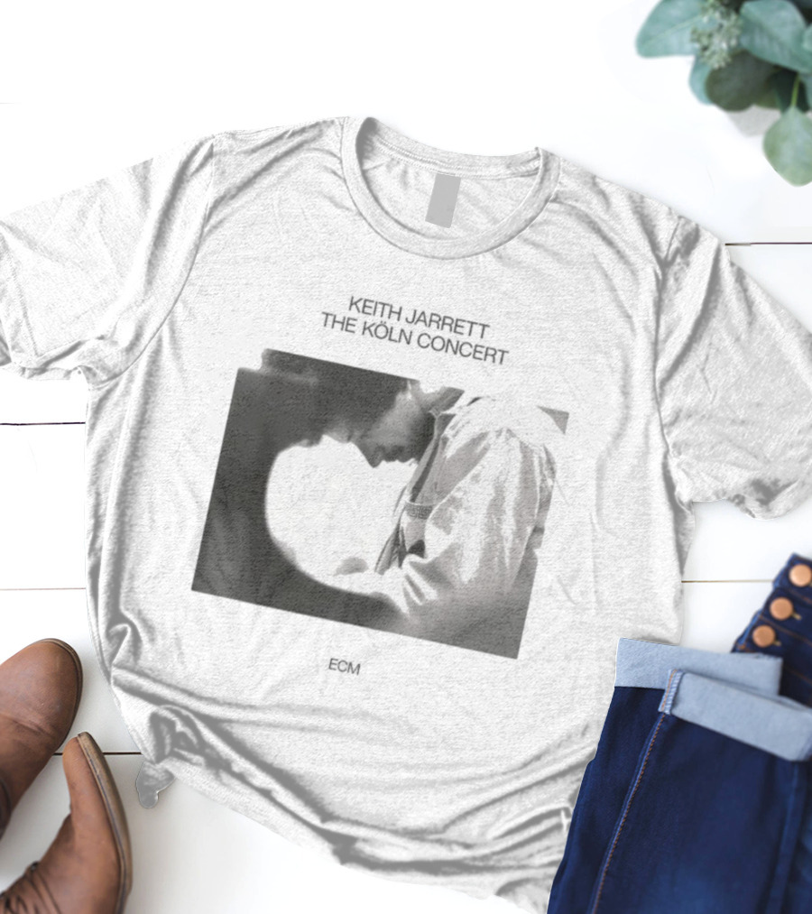 Keith Jarrett The Köln Concert 50th Anniversary Pianist Tribute 1975 Iconic Jazz Performance T-Shirt