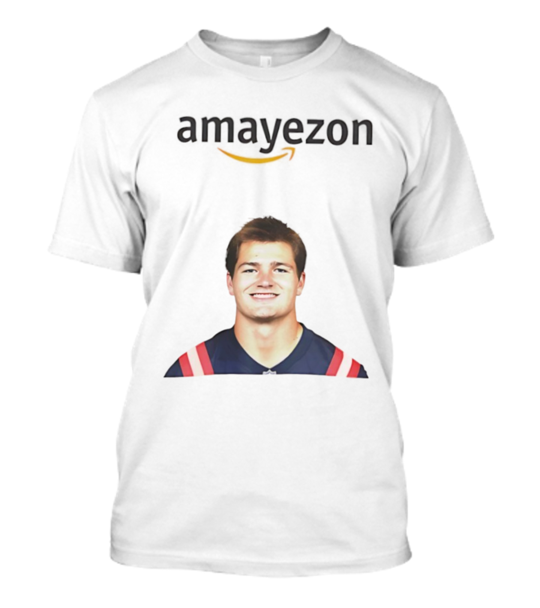 New England Patriots Mac Jones Amayezon T-Shirt