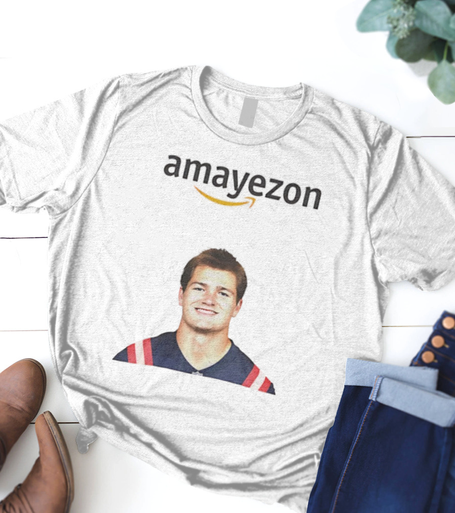 New England Patriots Mac Jones Amayezon T-Shirt