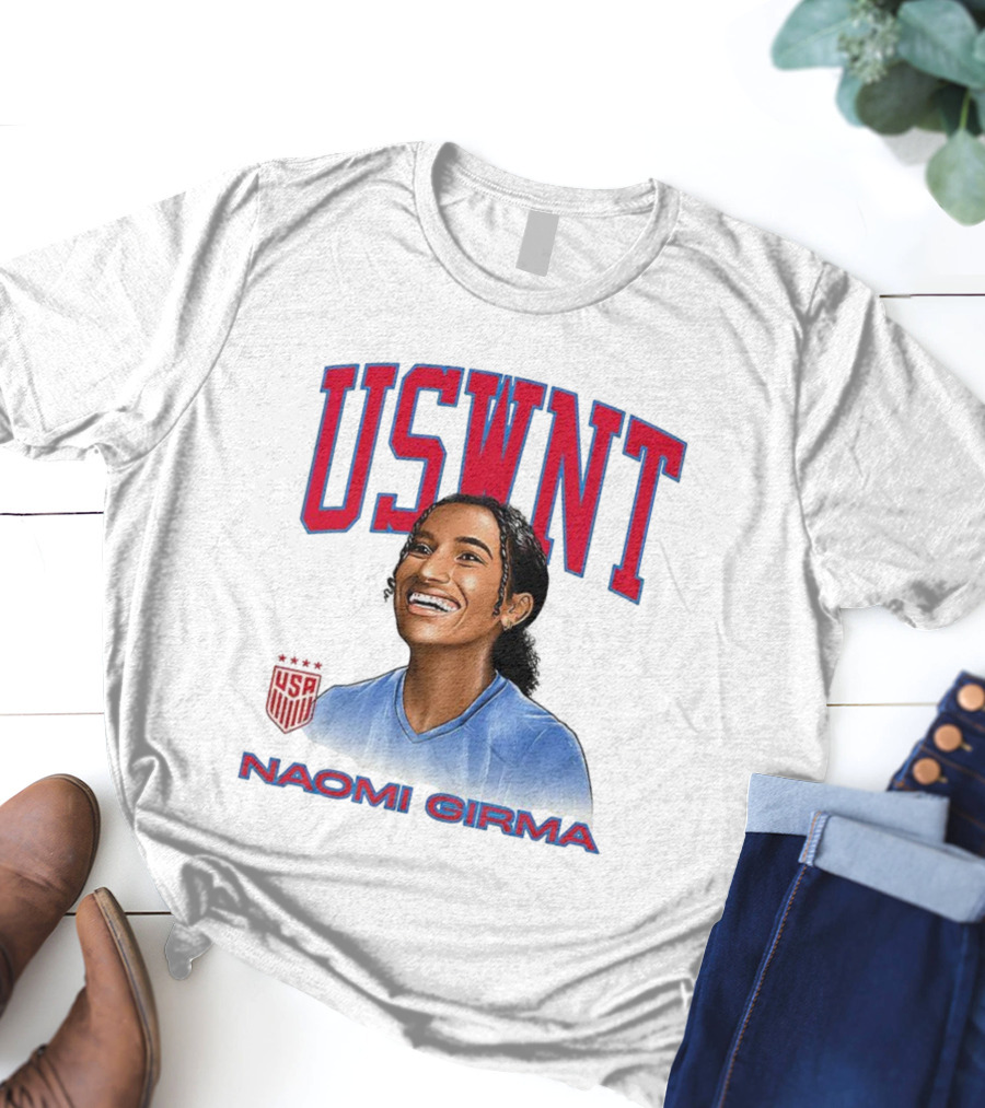 Naomi Girma USWNT USA Soccer Team T-Shirt