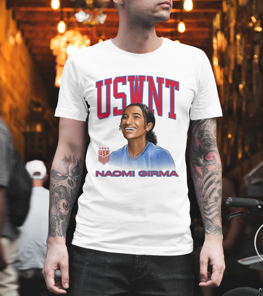 Naomi Girma USWNT USA Soccer Team T-Shirt